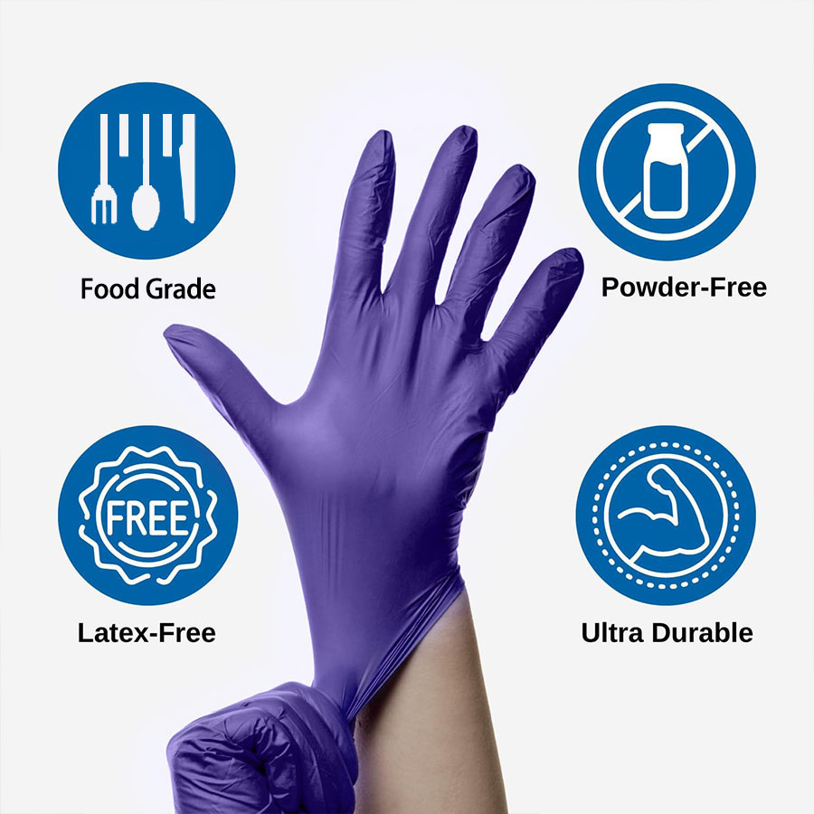 200PCS Nitrile Gloves Disposab - đánh giá và giá Exam Glove Nitrile