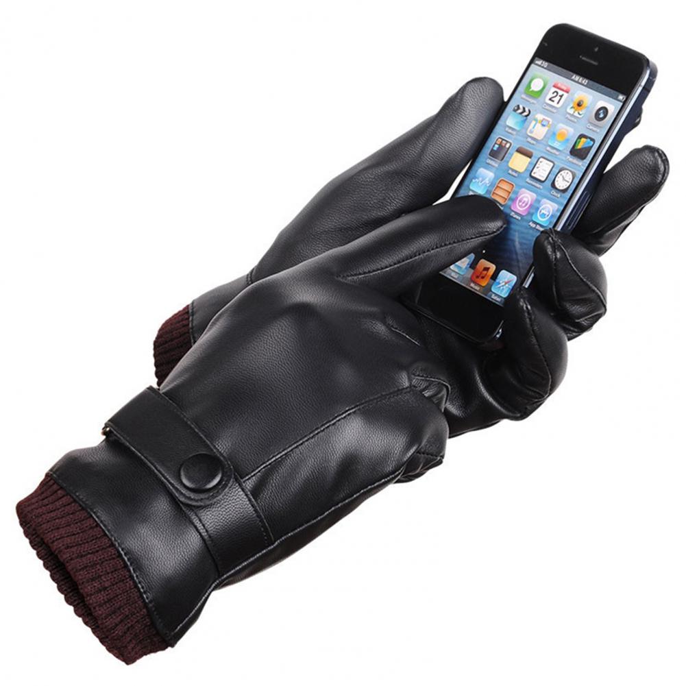 Faux Leather Full Finger Touch - đánh giá và giá Winter Glove Insulated