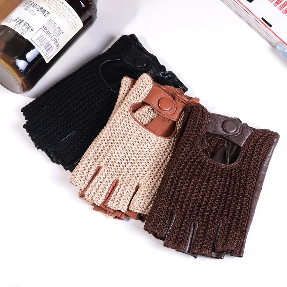 Men's Genuine Leather Unlined  - đánh giá và giá Leather Driving Glove