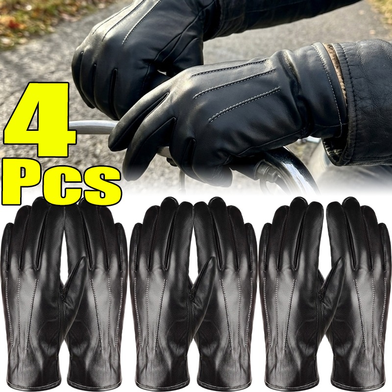 Thermal PU Leather Gloves Unis - đánh giá và giá Leather Driving Glove